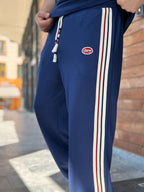 Navy Blue Side Striped Champ Tracksuit RES-1080