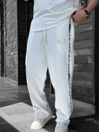White No. 1 Embossed Tracksuit RES-1079