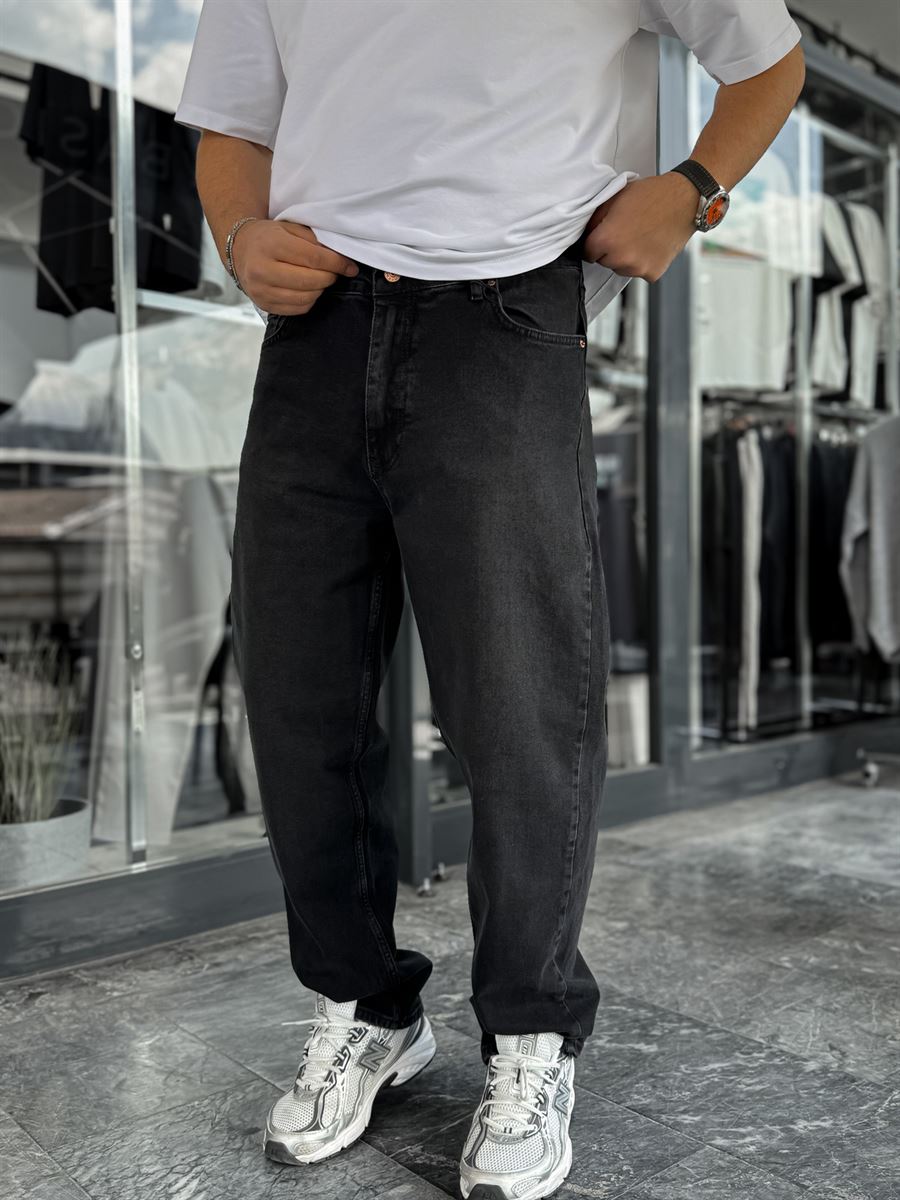 Black Basic Baggy Jean C-6634/6241