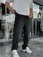 Black Basic Baggy Jean C-6634/6241