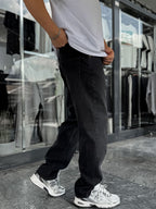 Black Basic Baggy Jean C-6634/6241