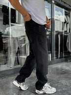 Black Basic Baggy Jean C-6634/6241