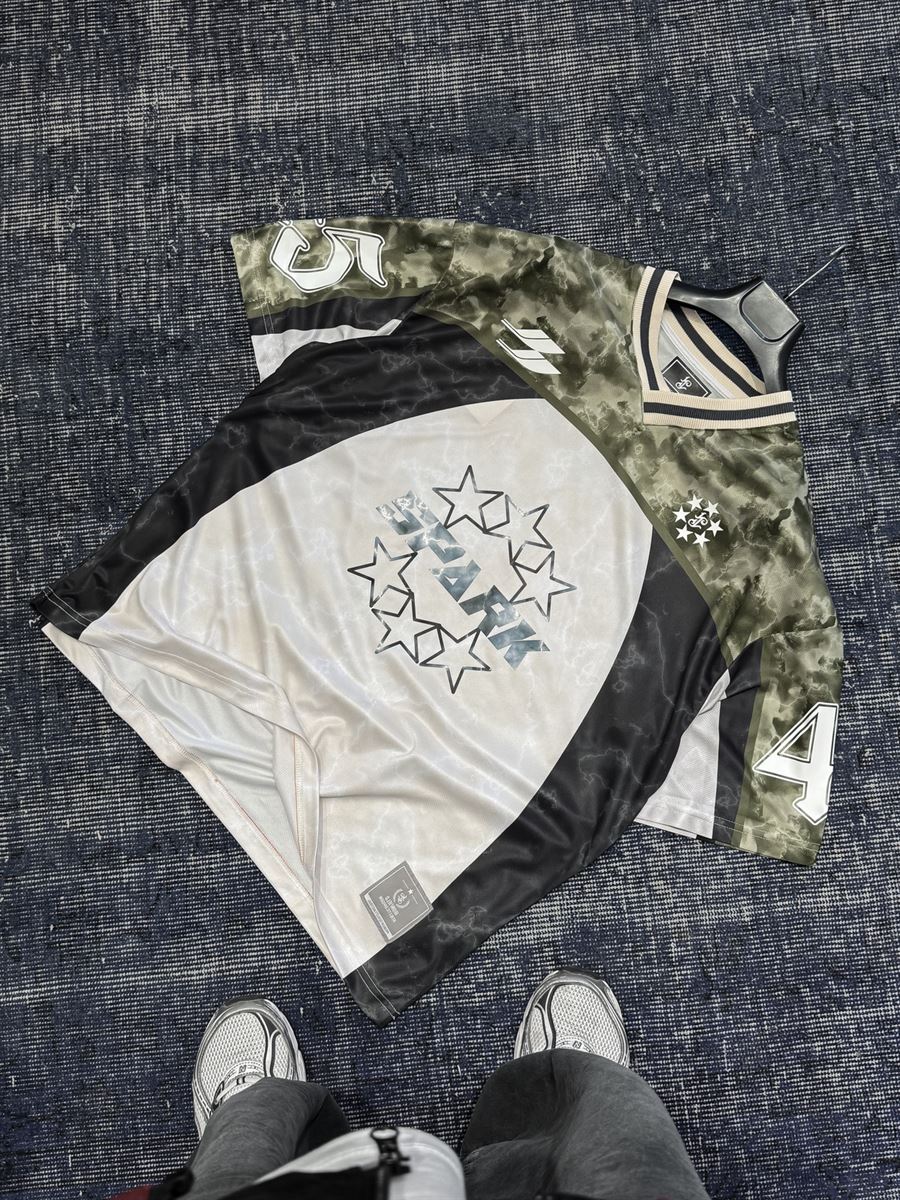 Off-white Spark Print Oversize Jersey JJ-161