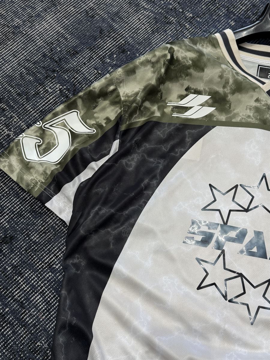 Off-white Spark Print Oversize Jersey JJ-161