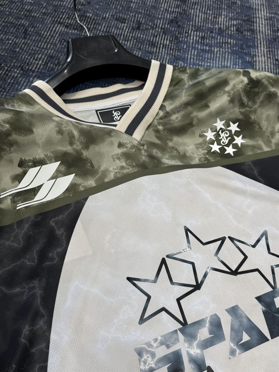 Off-white Spark Print Oversize Jersey JJ-161