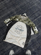 Off-white Spark Print Oversize Jersey JJ-161