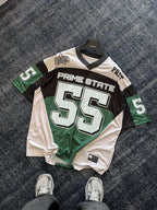 Green Prime State Print Oversize Jersey JJ-194