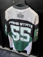 Green Prime State Print Oversize Jersey JJ-194