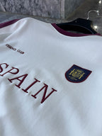 White Spain Embroidered Oversize T-shirt ES-71-120