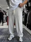 Stone Basic Washed Straight Leg Sweatpants ES-80-30