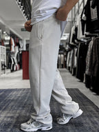 Stone Basic Washed Straight Leg Sweatpants ES-80-30
