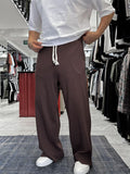 Coffee Cut Ribbed Sweatpants ES-80-12