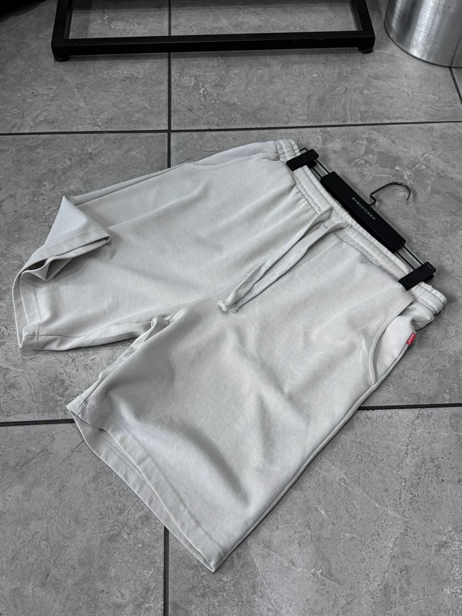 Stone Washed Basic Shorts ES-80-48