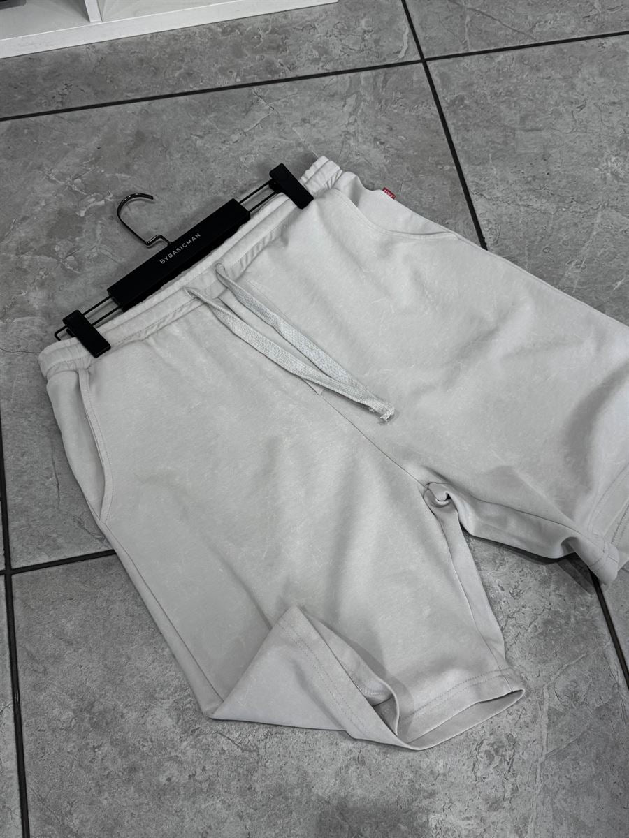 Stone Washed Basic Shorts ES-80-48