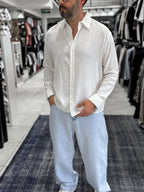 White Washed Basic Shirt ES-40-62