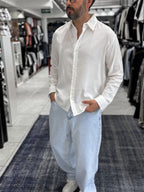 White Washed Basic Shirt ES-40-62
