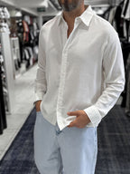 White Washed Basic Shirt ES-40-62