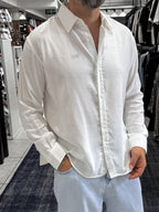 White Washed Basic Shirt ES-40-62