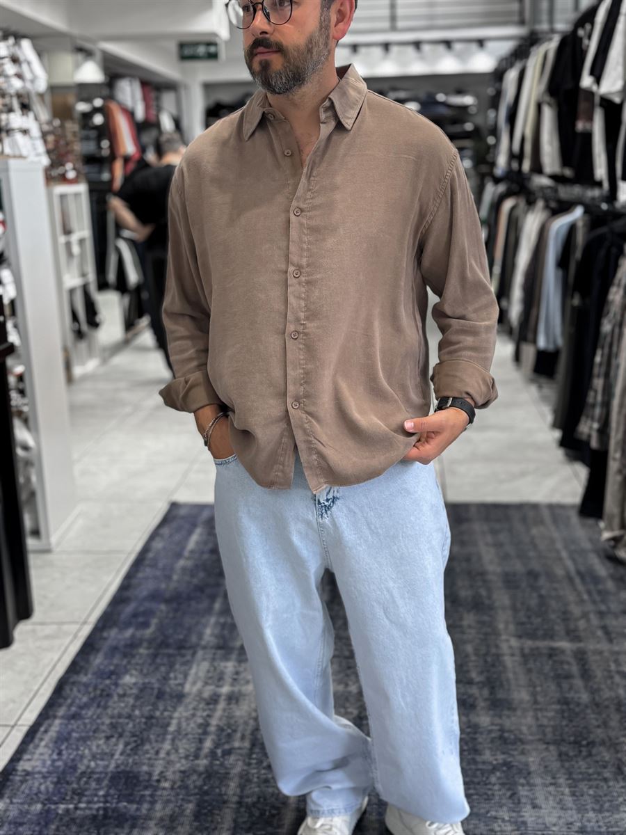 Coffee Wash Basic Shirt ES-40-62