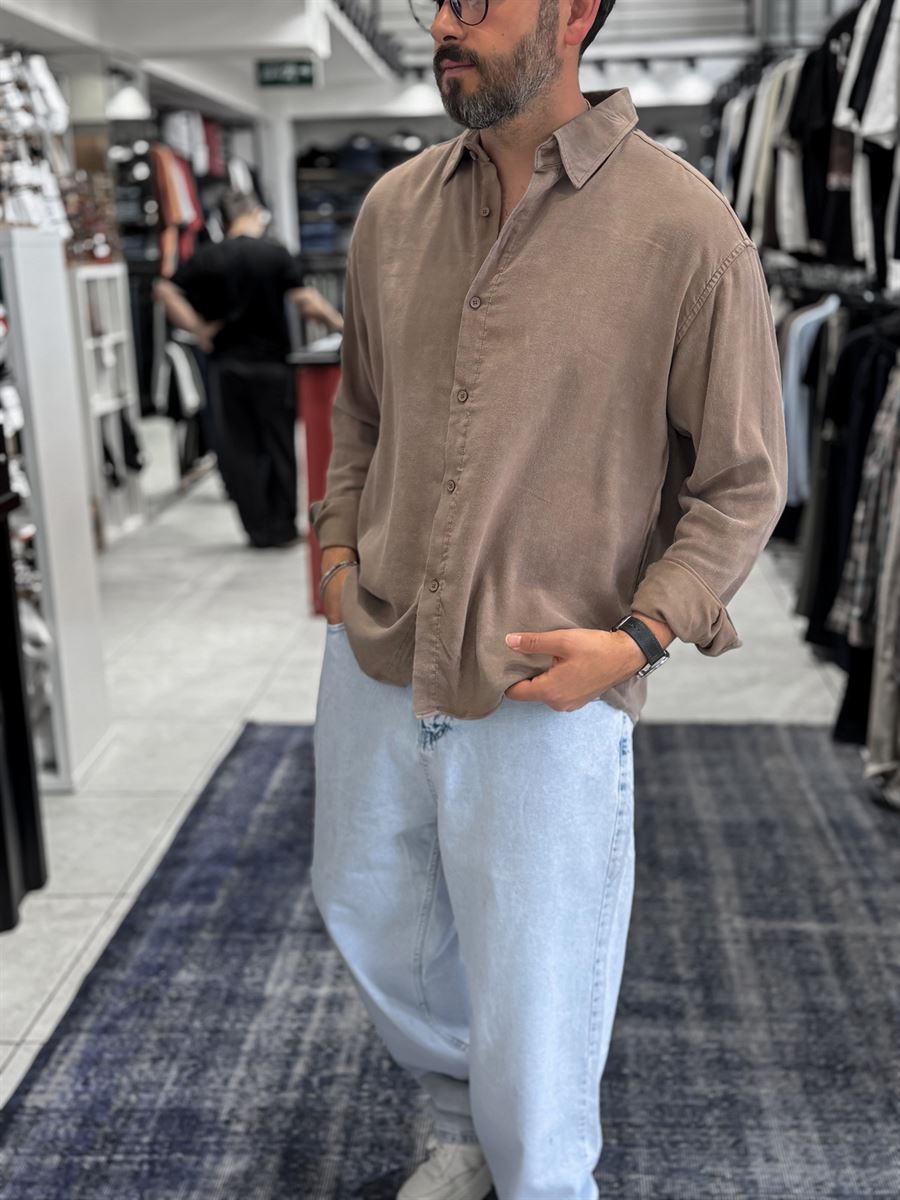 Coffee Wash Basic Shirt ES-40-62