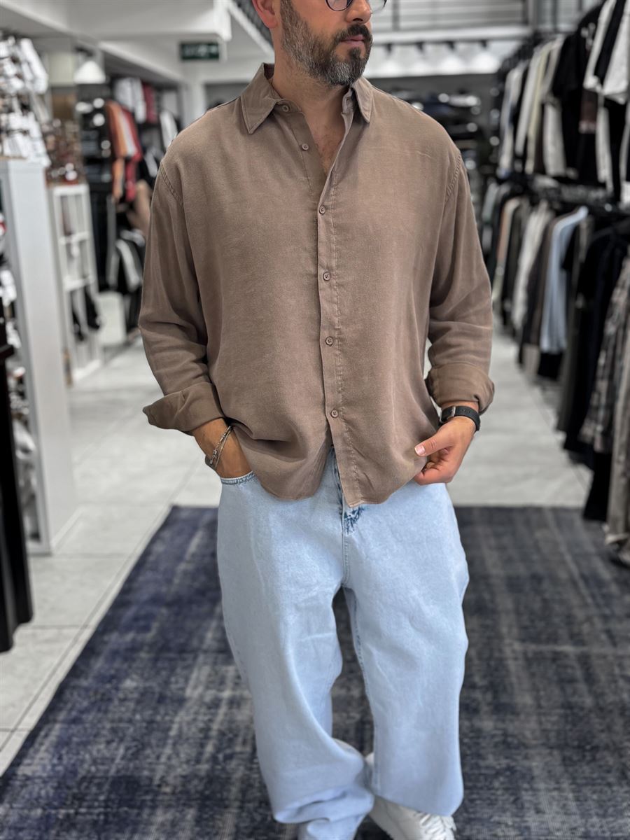 Coffee Wash Basic Shirt ES-40-62