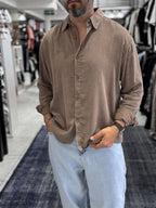 Coffee Wash Basic Shirt ES-40-62