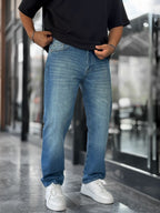 Blue Effect Washed Baggy Jeans GJ-17151/17186-7