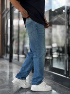 Blue Effect Washed Baggy Jeans GJ-17151/17186-7