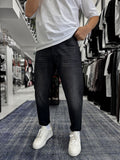 Black Washed Effect Boyfriend GJ-17154-53