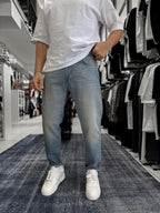 Light Blue Washed Effect Boyfriend GJ-17154-53