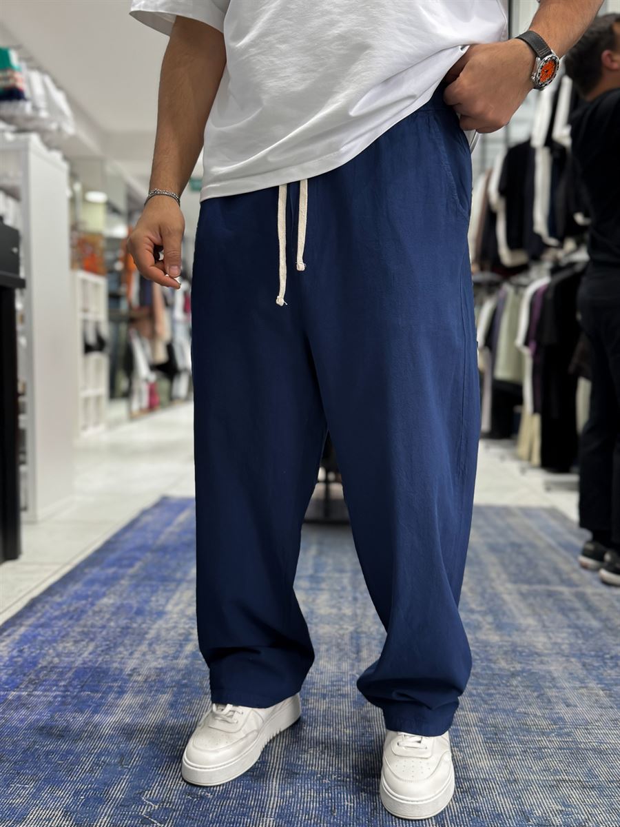 Navy Fresh Baggy Pants ES-80-15