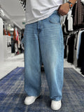 Light Blue Washed Extra Baggy Jeans GJ-17170/17178