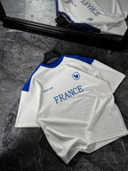 White France Embroidered Oversize T-shirt ES-71-120