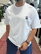 White Bear Embroidered Oversize T-Shirt PM-0029