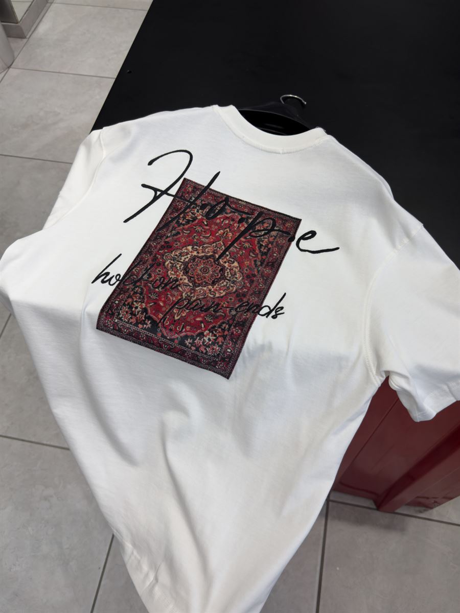 White Hope Carpet Patchwork Oversize T-Shirt SW-5064