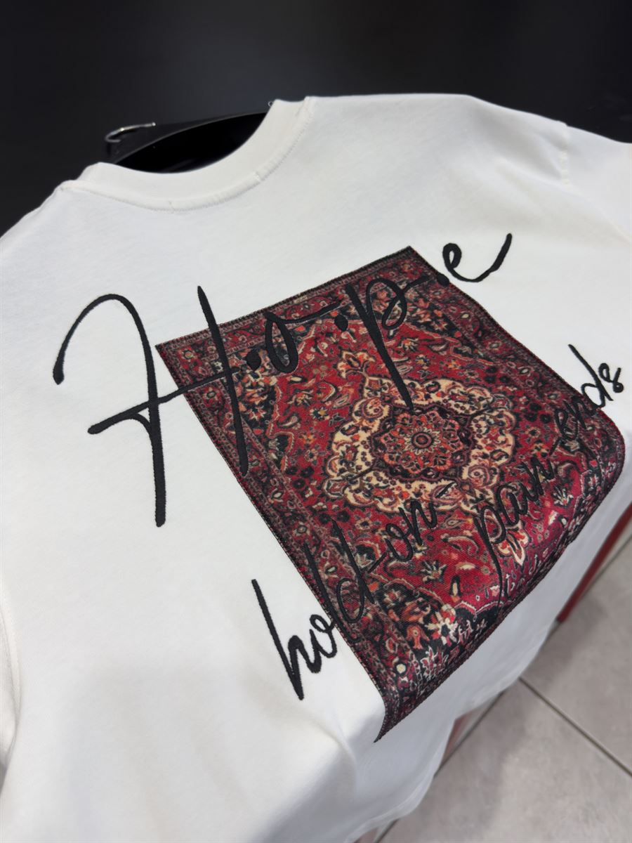 White Hope Carpet Patchwork Oversize T-Shirt SW-5064