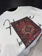 White Hope Carpet Patchwork Oversize T-Shirt SW-5064