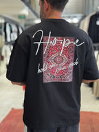 Black Hope Carpet Patch Oversize T-Shirt SW-5064