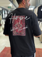 Black Hope Carpet Patch Oversize T-Shirt SW-5064