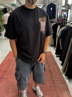 Black Mirror Bandana Patch Oversize T-Shirt SW-5182