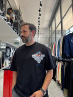Black Heritage Embroidered Oversize T-Shirt SW-5181