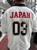 White Japan 03 Collar Oversize T-Shirt RES-1112