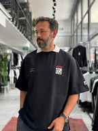 Black Japan 03 Collar Oversize T-Shirt RES-1112