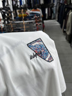 White Oversize T-Shirt with Back Embroidery RES-1120