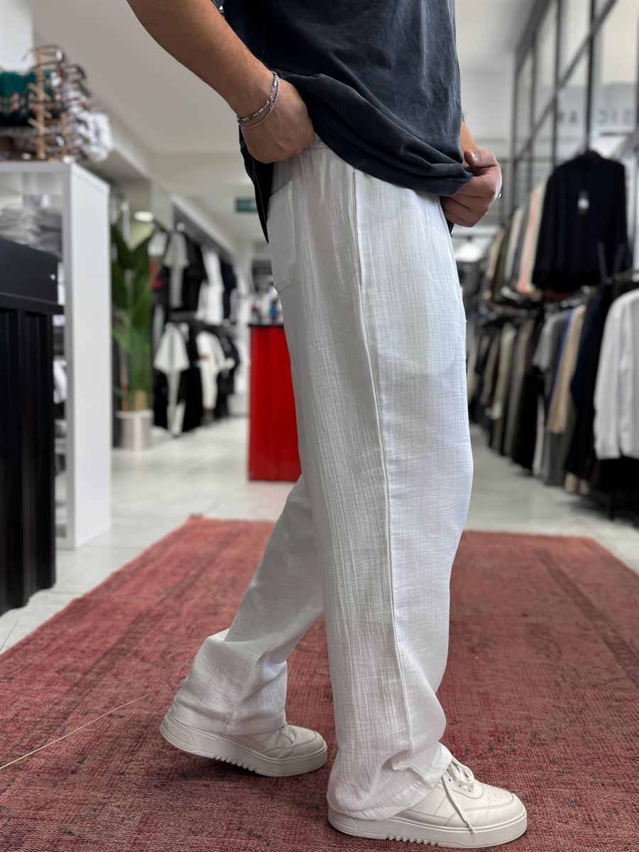 White Muslin Trousers RES-1002