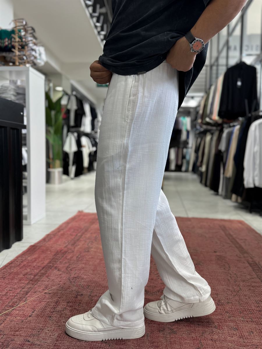 White Muslin Trousers RES-1002