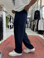 Navy Blue Muslin Trousers RES-1002