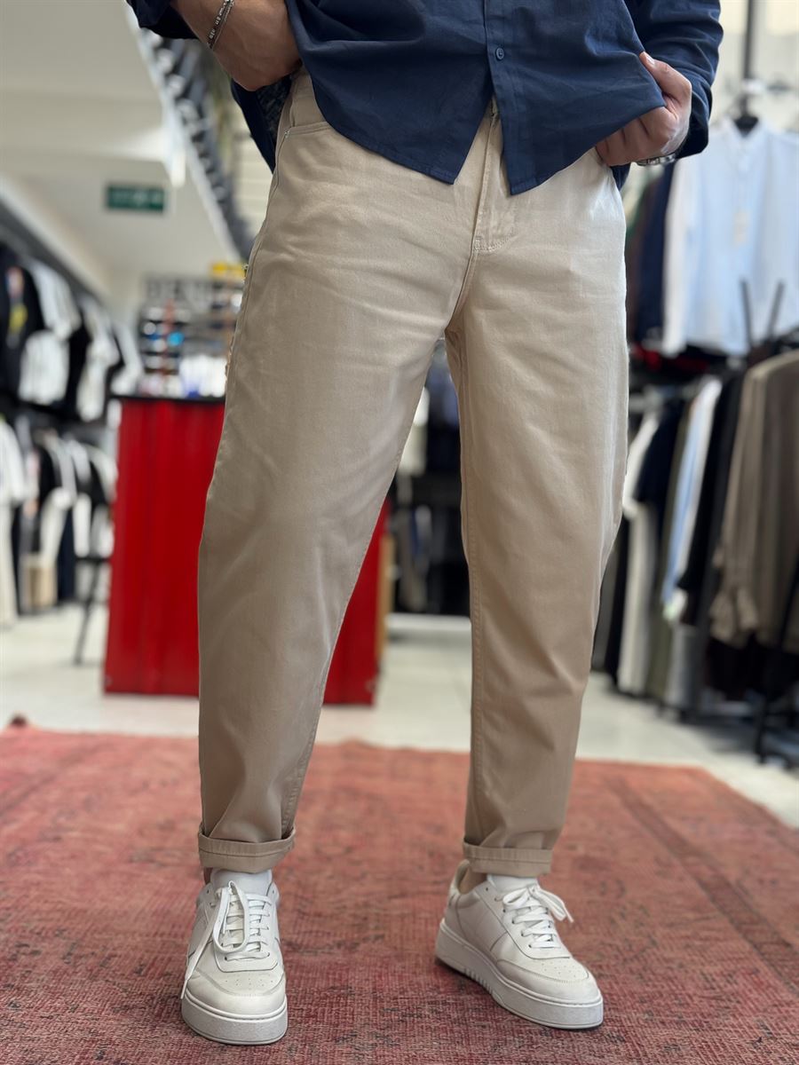 Light Brown Slim Boyfriend DF-3322