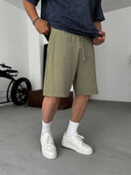 Khaki Fresh Fabric Shorts ES-80-57