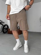 Coffee Fresh Fabric Shorts ES-80-57